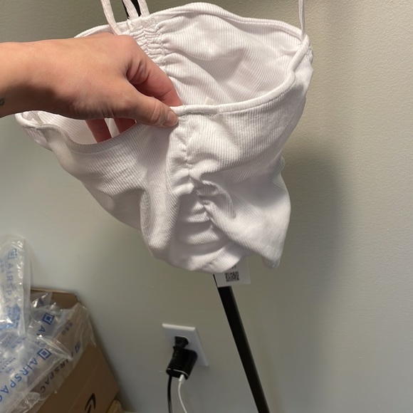 NWT zara crop halter top sz.M 287 - Picture 2 of 4